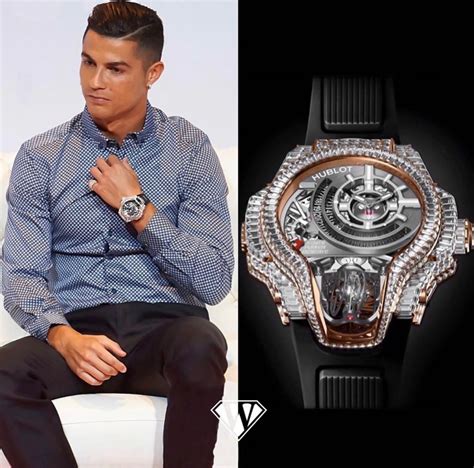 cristiano ronaldo hublot|cristiano ronaldo watch price.